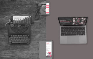 Type write, note book and telephone vs modern technology
