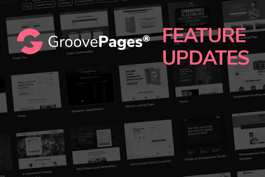 Feature Update - GroovePages